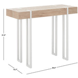 SAFAVIEH Marget Console Table - 39" W x 16" D x 32" H - 39Wx16Dx32H