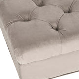 SAFAVIEH Mariana Taupe Ottoman