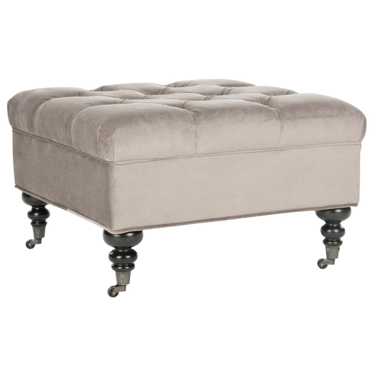 SAFAVIEH Mariana Taupe Ottoman