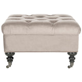 SAFAVIEH Mariana Taupe Ottoman