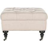 SAFAVIEH Mariana Taupe Ottoman