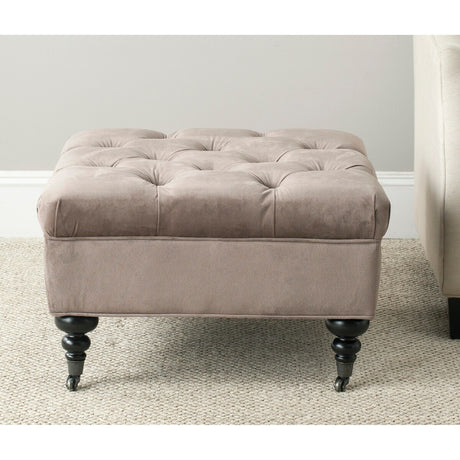 SAFAVIEH Mariana Taupe Ottoman