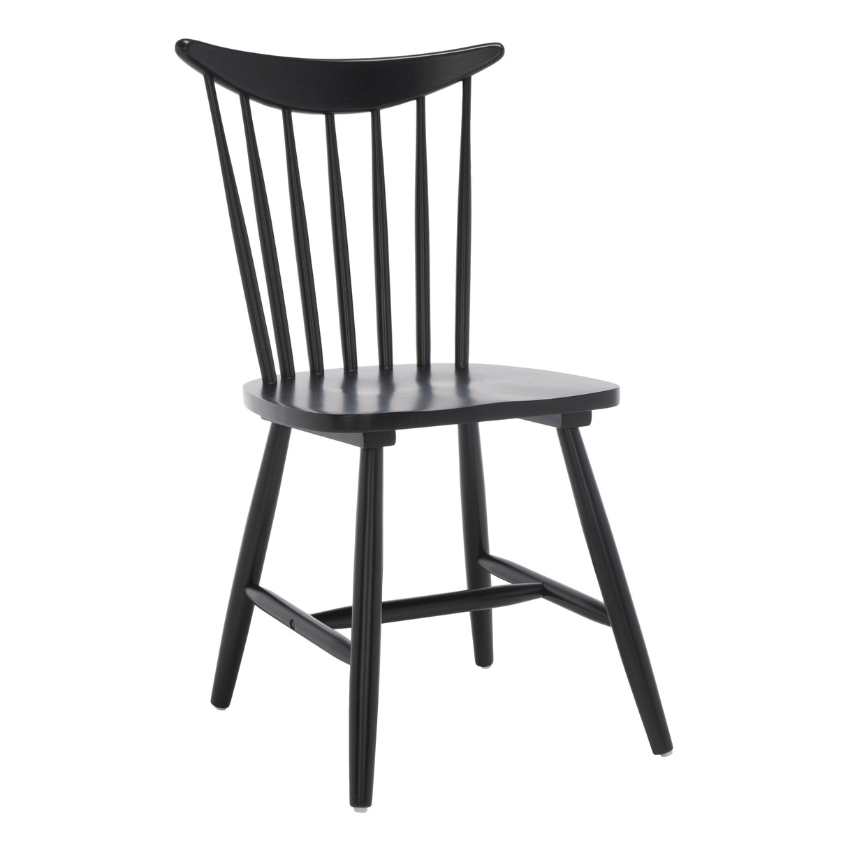 SAFAVIEH Marjory Farmhouse Spindle Dining Chair (Set of 2) - 21 In. W x 19 In. D x 34 In. H - 21Wx19Dx34H