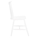 SAFAVIEH Marjory Farmhouse Spindle Dining Chair (Set of 2) - 21 In. W x 19 In. D x 34 In. H - 21Wx19Dx34H