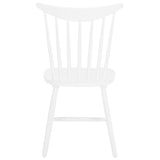 SAFAVIEH Marjory Farmhouse Spindle Dining Chair (Set of 2) - 21 In. W x 19 In. D x 34 In. H - 21Wx19Dx34H