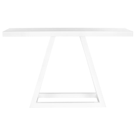 SAFAVIEH Marla White Lacquer Console - 51" x 15.6" x 31.5" - 51Wx16Dx32H