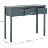 SAFAVIEH Marleine Antiqued Grey Console Table - 39.4" x 14.2" x 31.7" - 39Wx14Dx32H