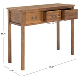 SAFAVIEH Marleine Antiqued Grey Console Table - 39.4" x 14.2" x 31.7" - 39Wx14Dx32H