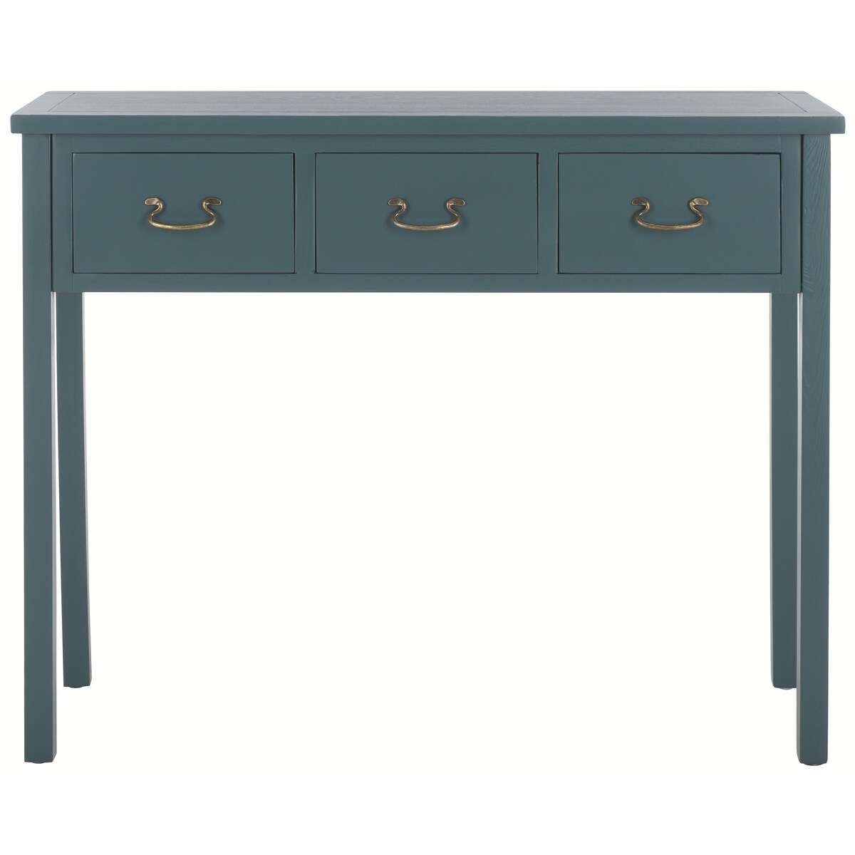 SAFAVIEH Marleine Antiqued Grey Console Table - 39.4" x 14.2" x 31.7" - 39Wx14Dx32H