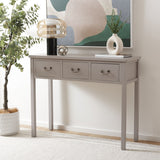 SAFAVIEH Marleine Antiqued Grey Console Table - 39.4" x 14.2" x 31.7" - 39Wx14Dx32H