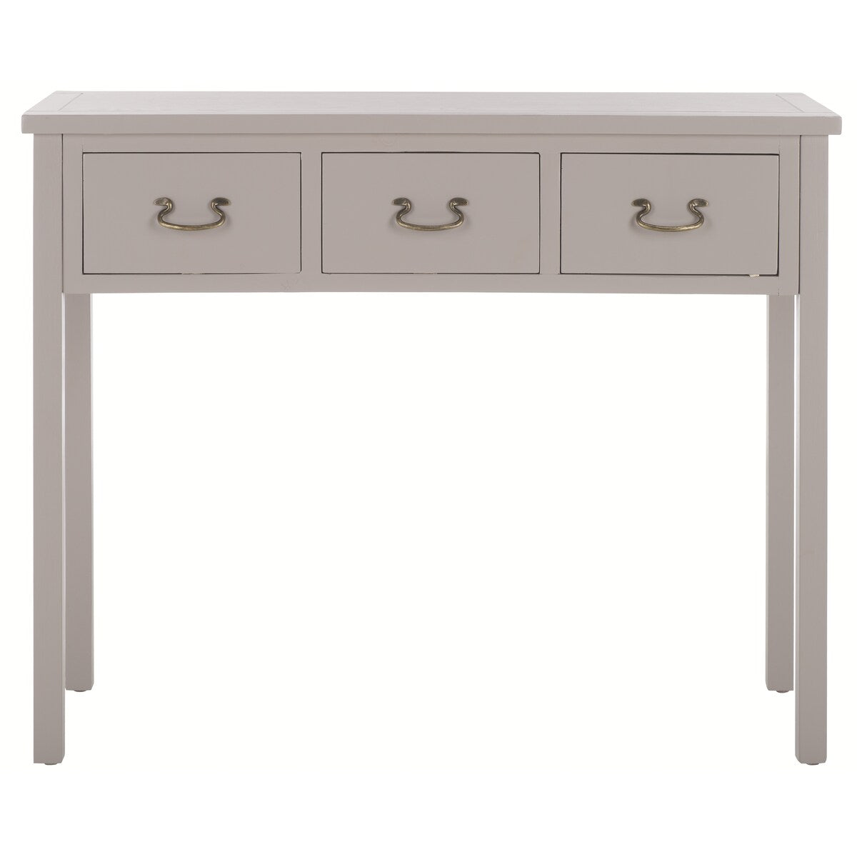 SAFAVIEH Marleine Antiqued Grey Console Table - 39.4" x 14.2" x 31.7" - 39Wx14Dx32H