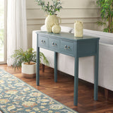 SAFAVIEH Marleine Antiqued Grey Console Table - 39.4" x 14.2" x 31.7" - 39Wx14Dx32H