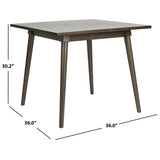 SAFAVIEH Marlisa Square Dining Table - 36" x 36" x 30.3" - 36Wx36Dx30H