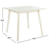 SAFAVIEH Marlisa Square Dining Table - 36" x 36" x 30.3" - 36Wx36Dx30H