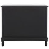 SAFAVIEH Marry Black 2 Door Sideboard - 30" W x 12" L x 30" H