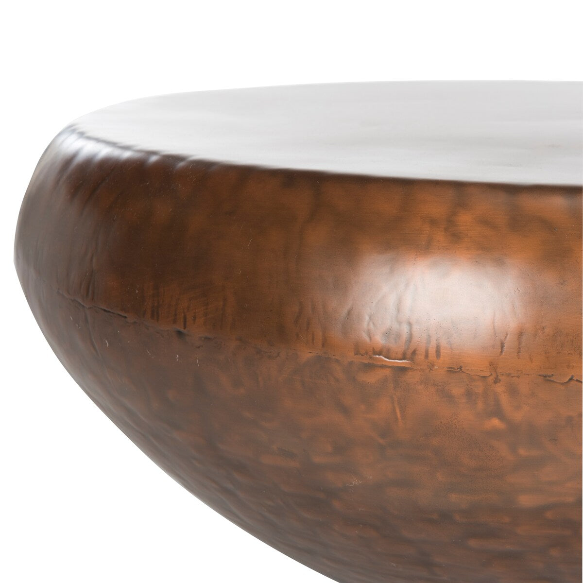 SAFAVIEH Marta Copper Coffee Table - 39" x 39" x 14.5" - 39Wx39Dx15H