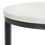 SAFAVIEH Mathilde Single Shelf Round Accent Table - 14" L x 14" D x 28" H - 14Wx14Dx28H