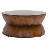 SAFAVIEH Mattye Modern Contemporary Round Coffee Table. - 30" W x 30" L x 14" H - 30Wx30Dx14H