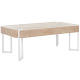 SAFAVIEH Maxine Coffee Table - 43" W x 24" D x 16" H - 43Wx24Dx16H