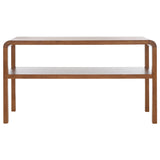 SAFAVIEH Maybell 2-Tier Console Table - 32" W x 15" D x 30" H - 53Wx17Dx30H