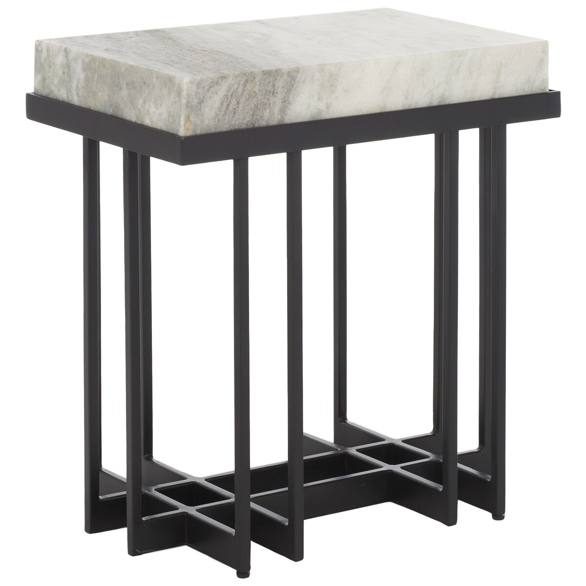 SAFAVIEH Mazie Rectangle Accent Table - 19" W x 13" D x 22" H - 19Wx13Dx22H