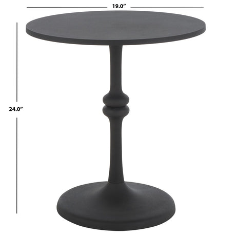 SAFAVIEH Melinda Round Accent Table - 19" W x 19" D x 24" H - 19Wx19Dx24H