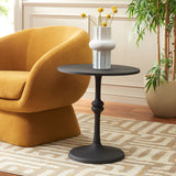 SAFAVIEH Melinda Round Accent Table - 19" W x 19" D x 24" H - 19Wx19Dx24H