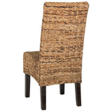 SAFAVIEH Meline Natural Dining Chair (Set of 2) - 17.3" x 24" x 38.5" - 17Wx24Dx39H