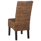 SAFAVIEH Meline Natural Dining Chair (Set of 2) - 17.3" x 24" x 38.5" - 17Wx24Dx39H