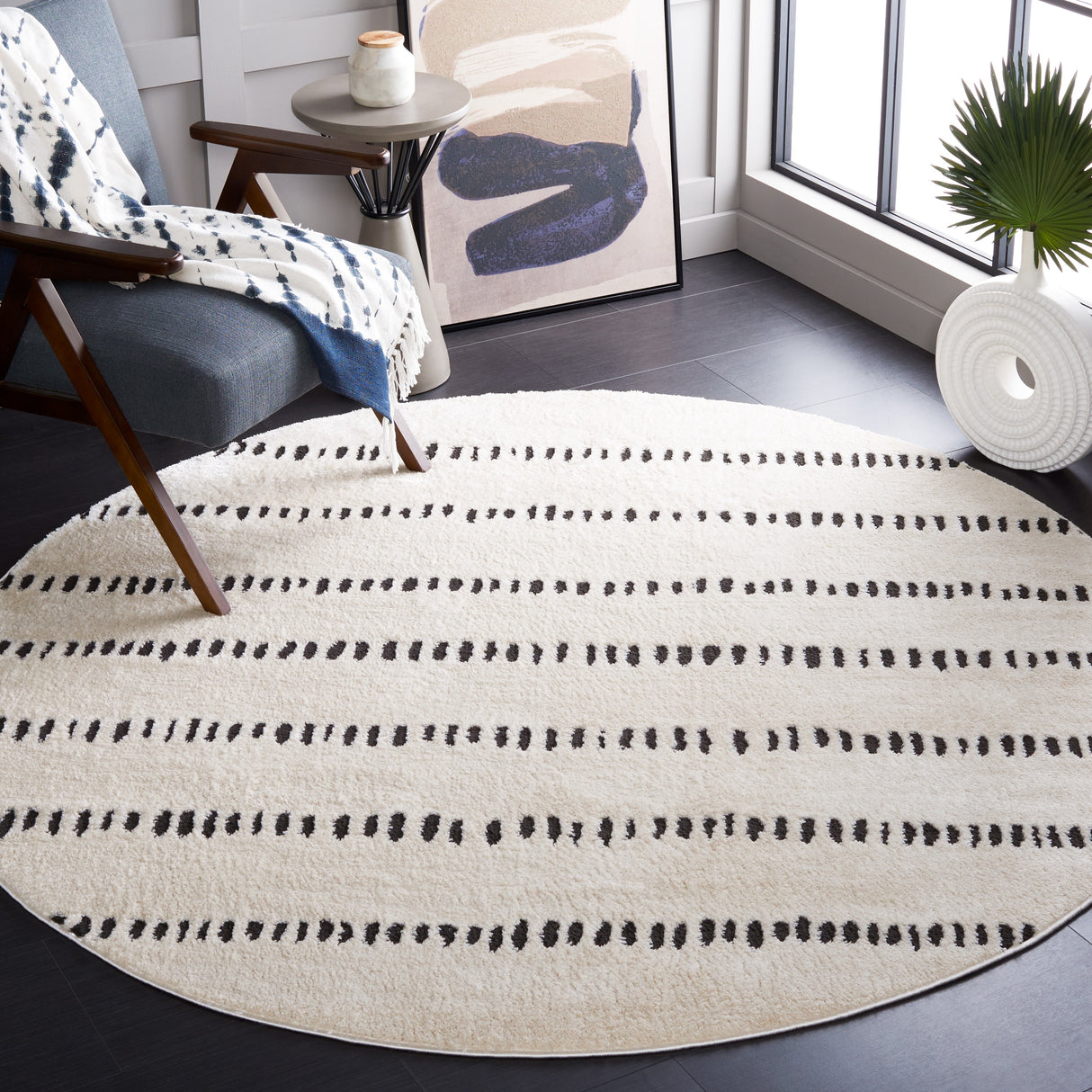 SAFAVIEH Melody Medea Scandinavian Stripe Rug