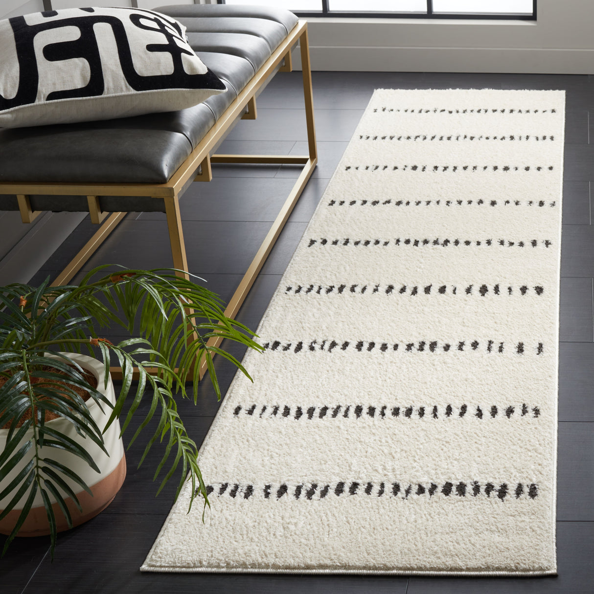 SAFAVIEH Melody Medea Scandinavian Stripe Rug