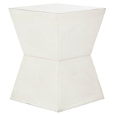 SAFAVIEH Melva Accent Table - 13" x 13" x 17.9" - 13Wx13Dx18H