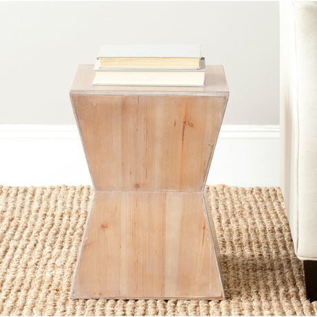 SAFAVIEH Melva Accent Table - 13" x 13" x 17.9" - 13Wx13Dx18H