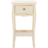 SAFAVIEH Mena End Table - 16.1" x 14.2" x 30" - 16Wx14Dx30H