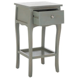 SAFAVIEH Mena End Table - 16.1" x 14.2" x 30" - 16Wx14Dx30H