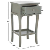 SAFAVIEH Mena End Table - 16.1" x 14.2" x 30" - 16Wx14Dx30H