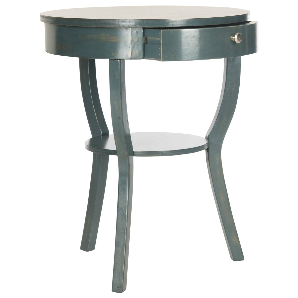 SAFAVIEH Mercedes End Table - 22" x 22" x 30.3" - 22Wx22Dx30H