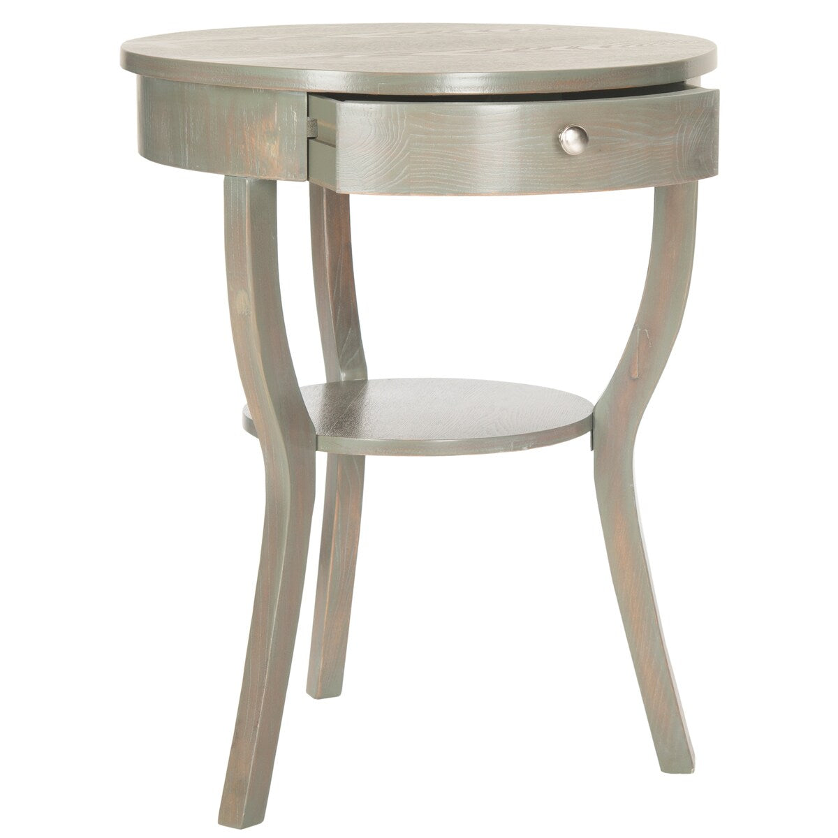 SAFAVIEH Mercedes End Table - 22" x 22" x 30.3" - 22Wx22Dx30H