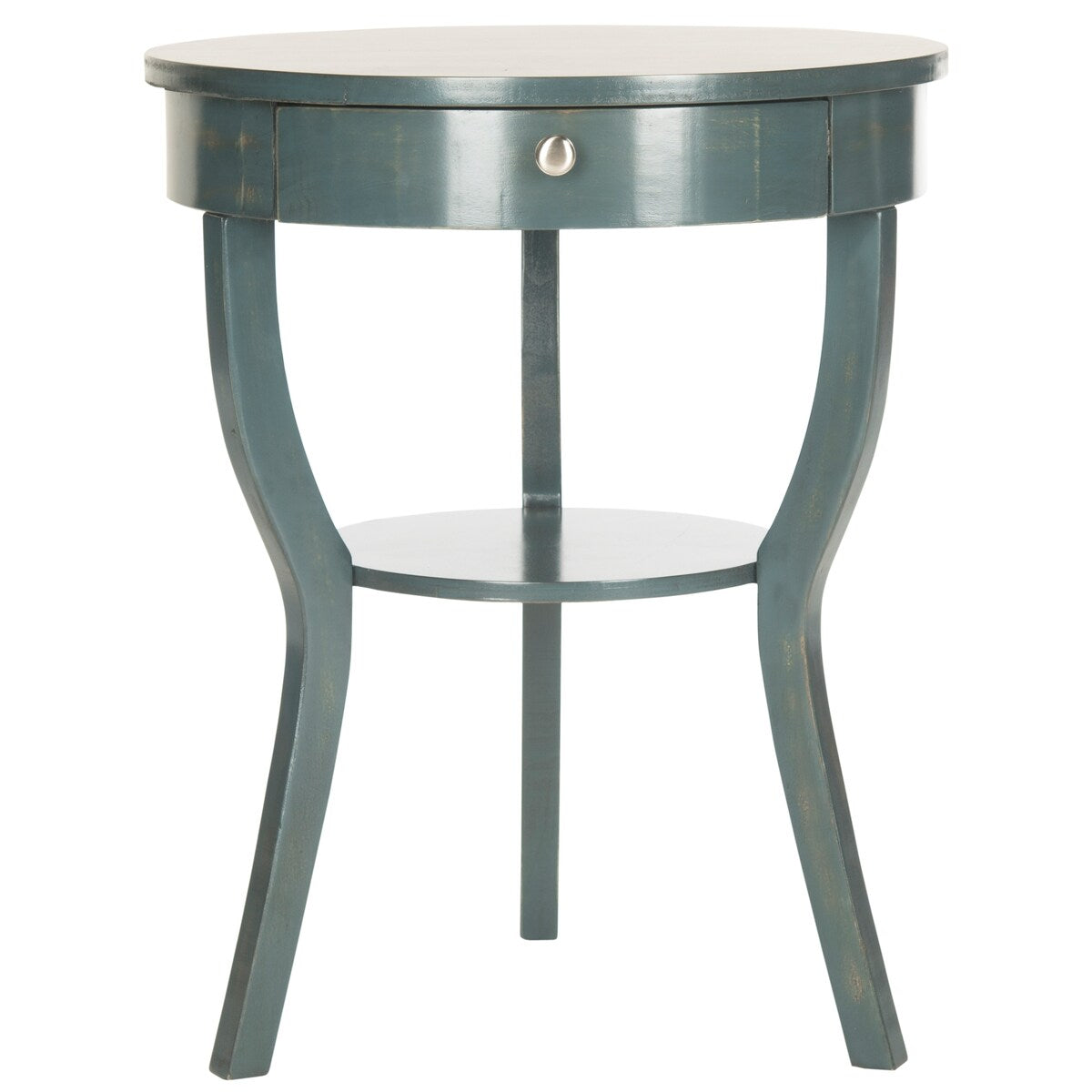 SAFAVIEH Mercedes End Table - 22" x 22" x 30.3" - 22Wx22Dx30H