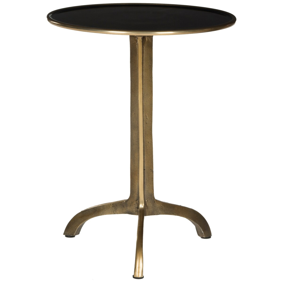 SAFAVIEH Merilyn Antique Brass Accent Table - 16" x 16" x 20" - 16Wx16Dx20H