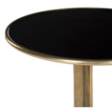 SAFAVIEH Merilyn Antique Brass Accent Table - 16" x 16" x 20" - 16Wx16Dx20H