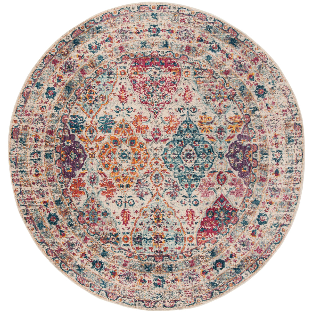 SAFAVIEH Merlot Mehrie Boho Oriental Rug