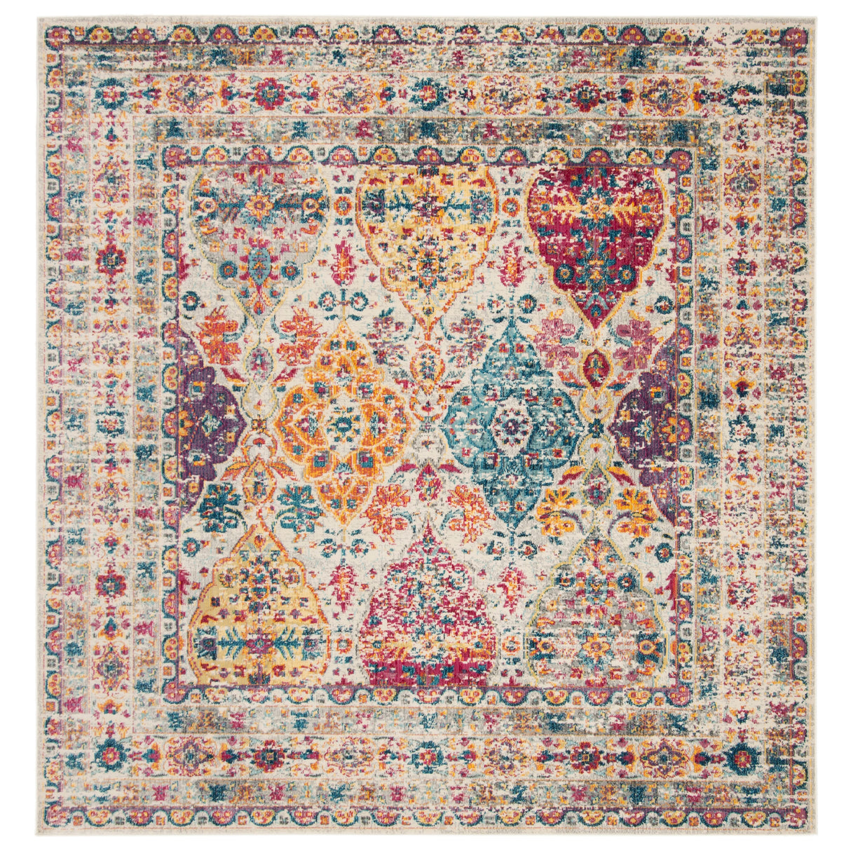 SAFAVIEH Merlot Mehrie Boho Oriental Rug