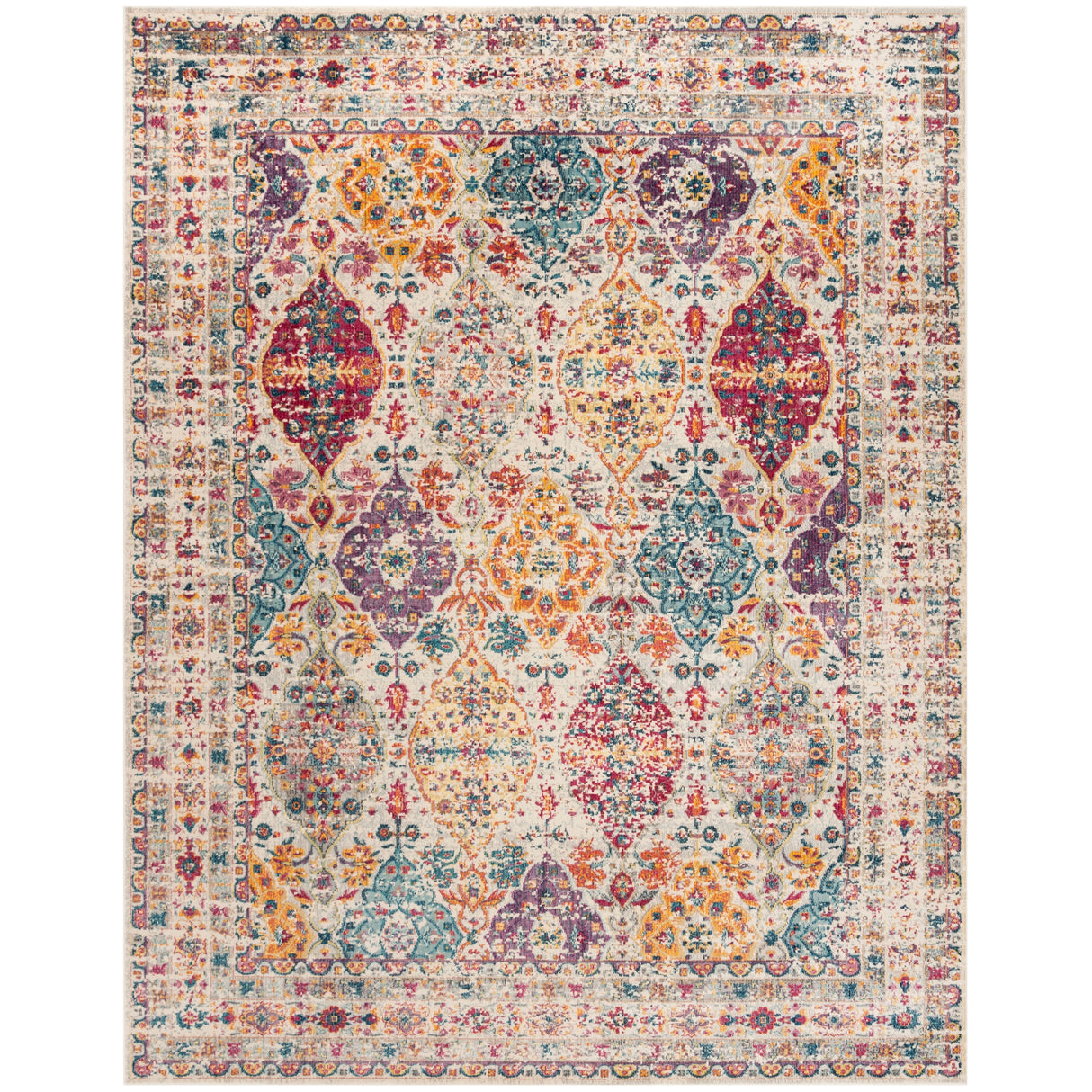 SAFAVIEH Merlot Mehrie Boho Oriental Rug