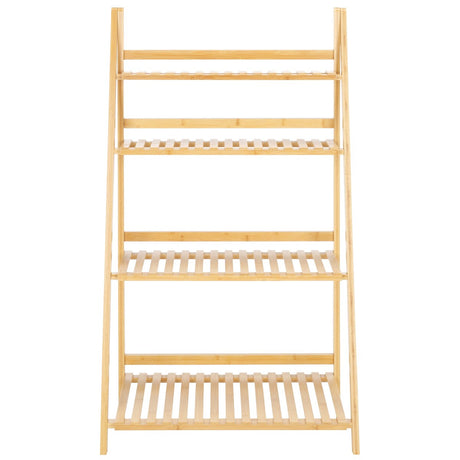 SAFAVIEH Micsunica 4-Tier Ladder Storage Shelf - 27.6 In. W x 15.7 In. D x 47.2 In. H - 28Wx16Dx47H