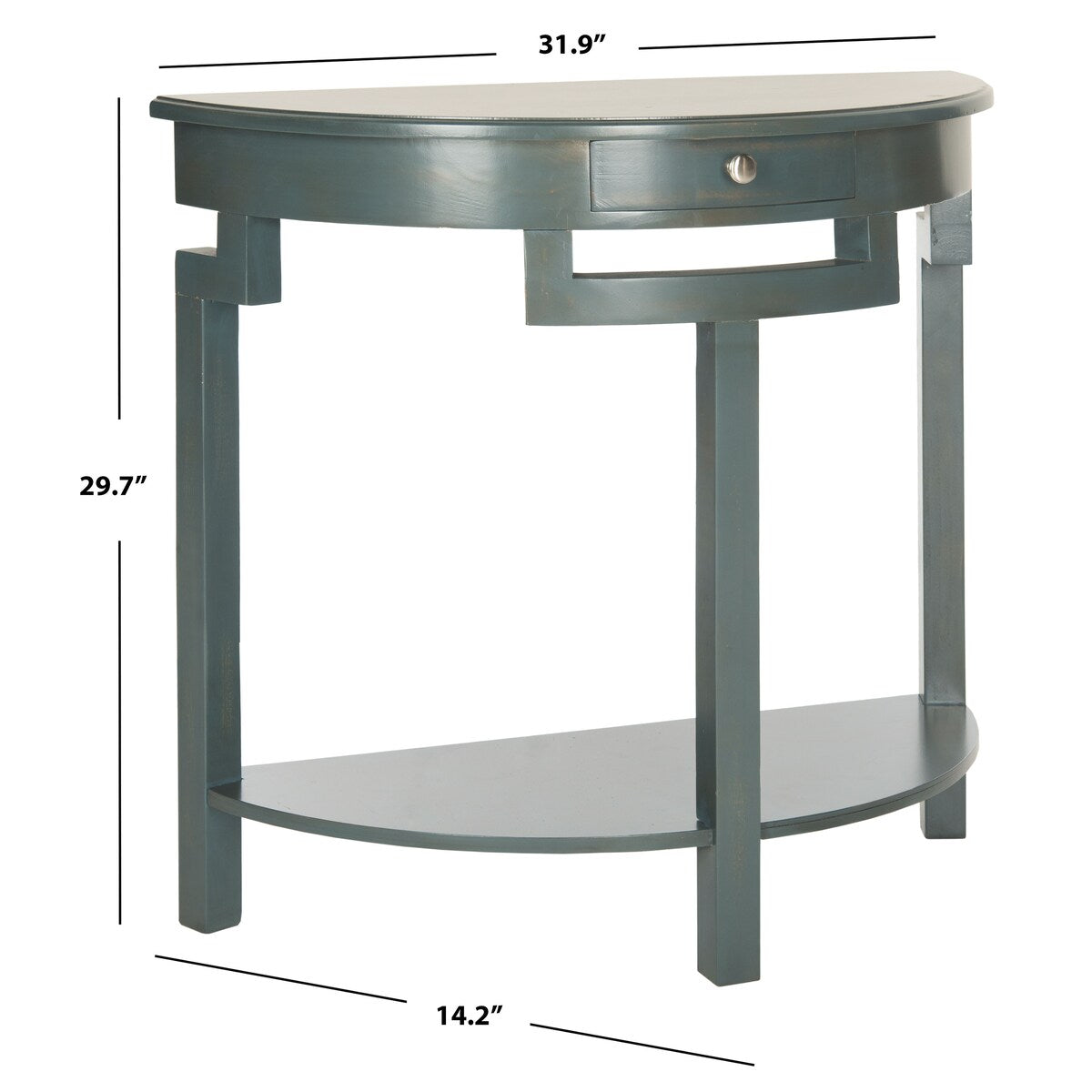 SAFAVIEH Mima Console - 31.9" x 14.2" x 29.7" - 32Wx14Dx30H