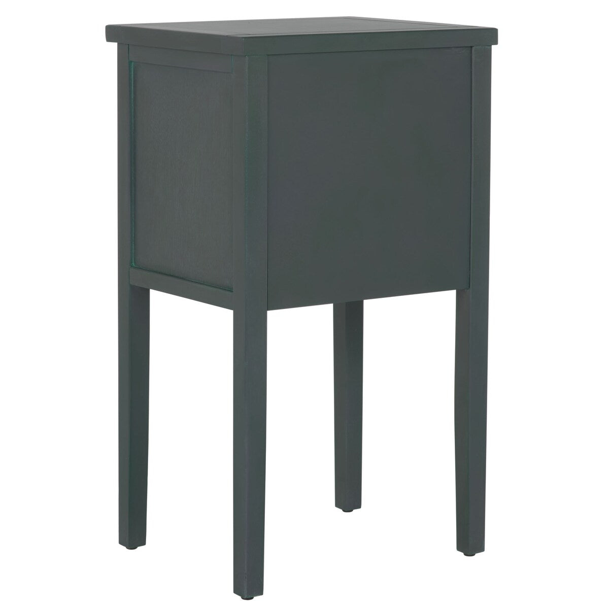 SAFAVIEH Minda 2-Drawer Accent End Table Nightstand (Fully Assembled) - 16.9" x 14.2" x 29.7" - 17Wx15Dx30H