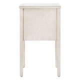 SAFAVIEH Minda 2-Drawer Accent End Table Nightstand (Fully Assembled) - 16.9" x 14.2" x 29.7" - 17Wx15Dx30H