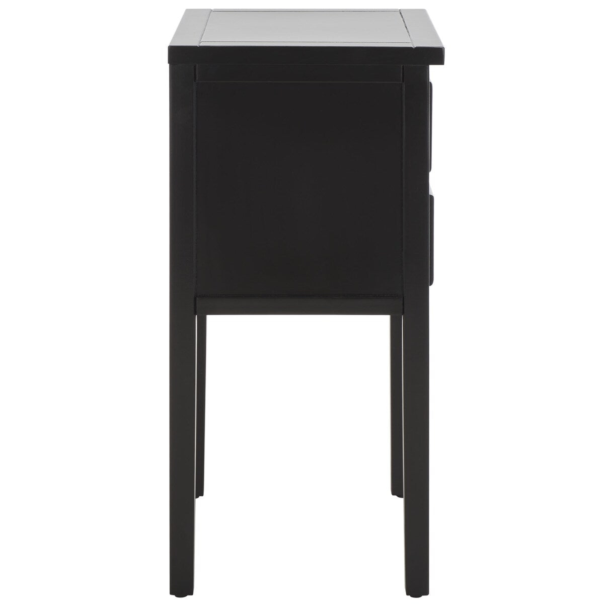 SAFAVIEH Minda 2-Drawer Accent End Table Nightstand (Fully Assembled) - 16.9" x 14.2" x 29.7" - 17Wx15Dx30H