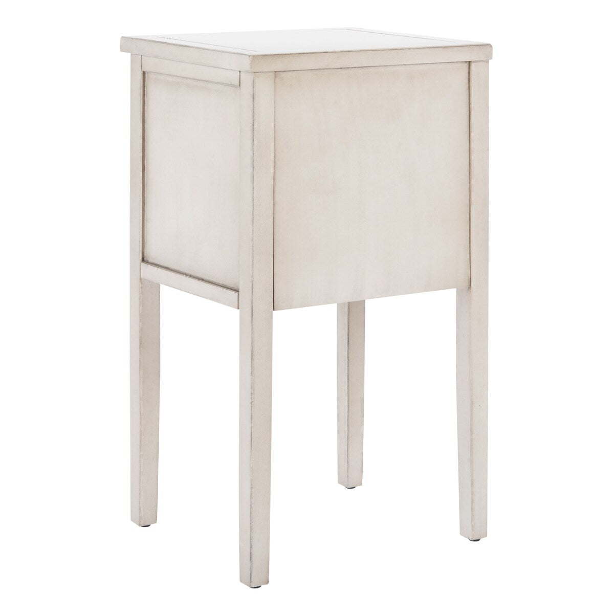 SAFAVIEH Minda 2-Drawer Accent End Table Nightstand (Fully Assembled) - 16.9" x 14.2" x 29.7" - 17Wx15Dx30H